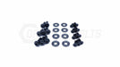 Dress Up Bolts Titanium Hardware Door Kit 1998-2001 Impreza - SUB-026-Ti-BLK - Subimods.com