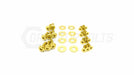 Dress Up Bolts Titanium Hardware Door Kit 1998-2001 Impreza - SUB-026-Ti-GLD - Subimods.com