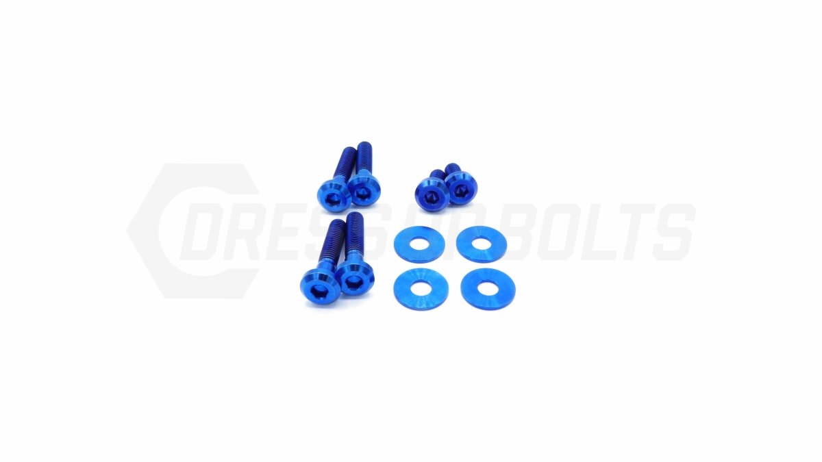 Dress Up Bolts Titanium Hardware Trunk Kit 1998-2001 Impreza - SUB-027-Ti-BLU - Subimods.com