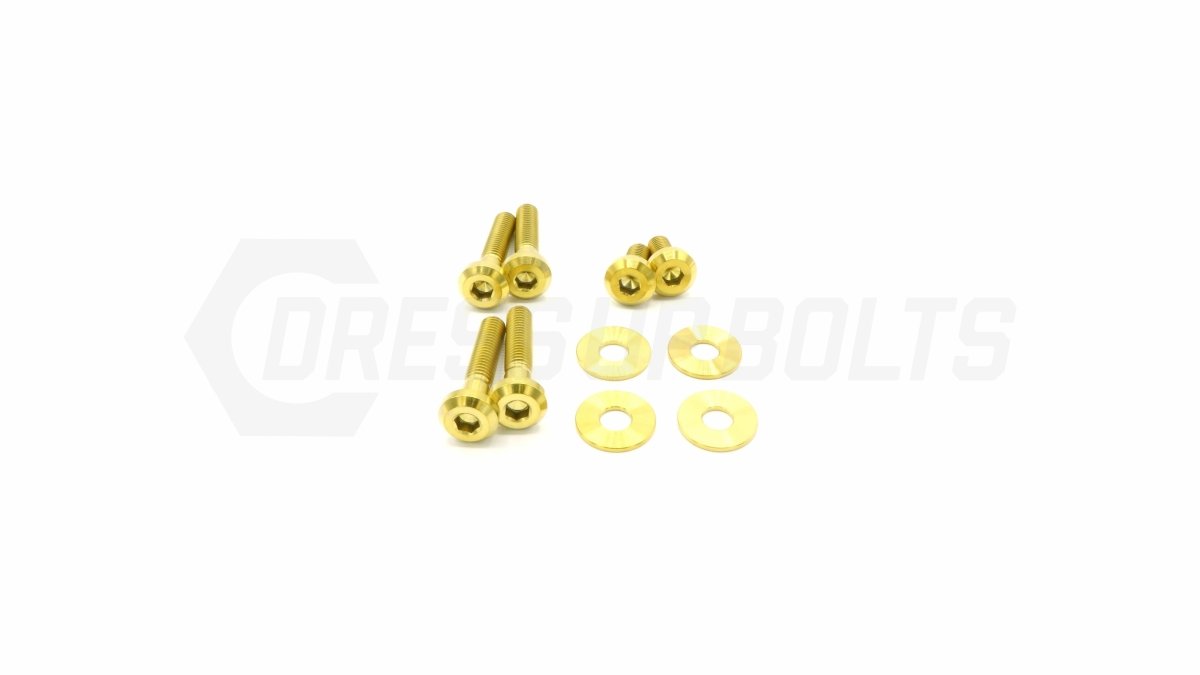 Dress Up Bolts Titanium Hardware Trunk Kit 1998-2001 Impreza - SUB-027-Ti-GLD - Subimods.com