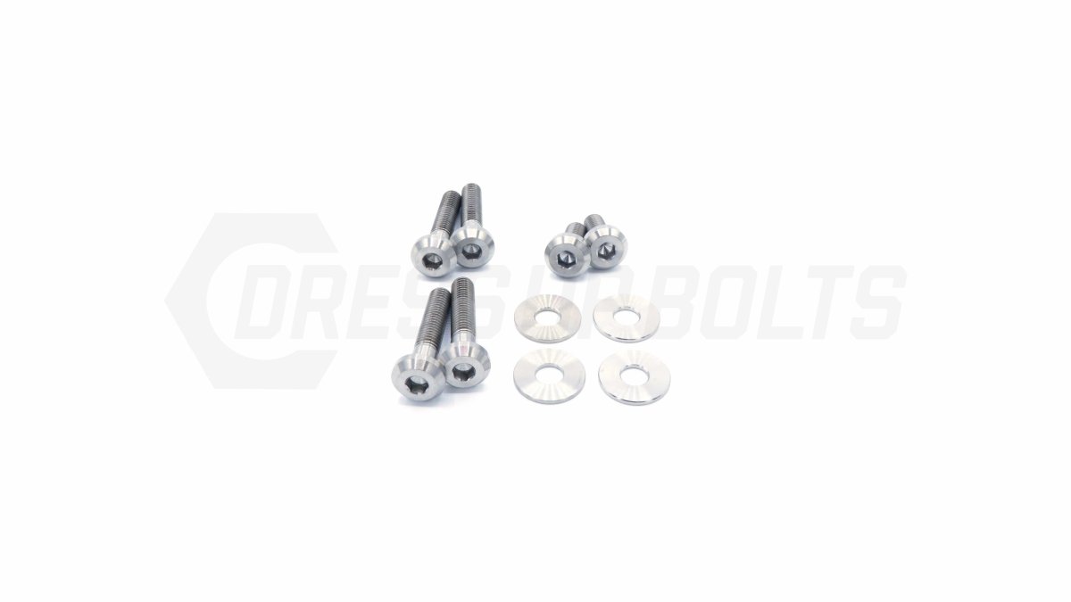 Dress Up Bolts Titanium Hardware Trunk Kit 1998-2001 Impreza - SUB-027-Ti-POL - Subimods.com