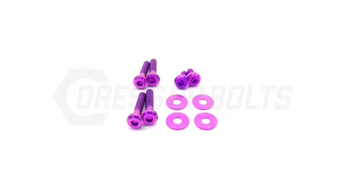 Dress Up Bolts Titanium Hardware Trunk Kit 1998-2001 Impreza - SUB-027-Ti-PRP - Subimods.com