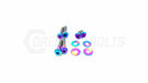 Dress Up Bolts Titanium Hardware Trunk Kit 1998-2001 Impreza - SUB-027-Ti-TB - Subimods.com