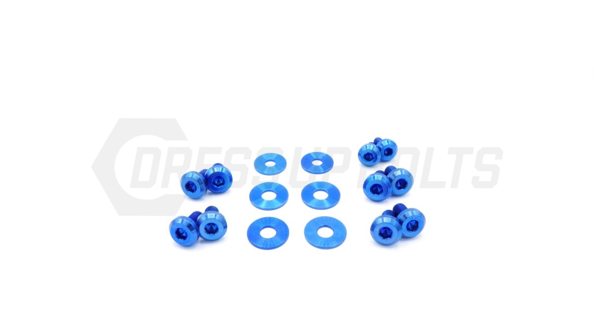 Dress Up Bolts Titanium Hardware Trunk Kit 2013-2021 BRZ - SUB-014-Ti-BLU - Subimods.com