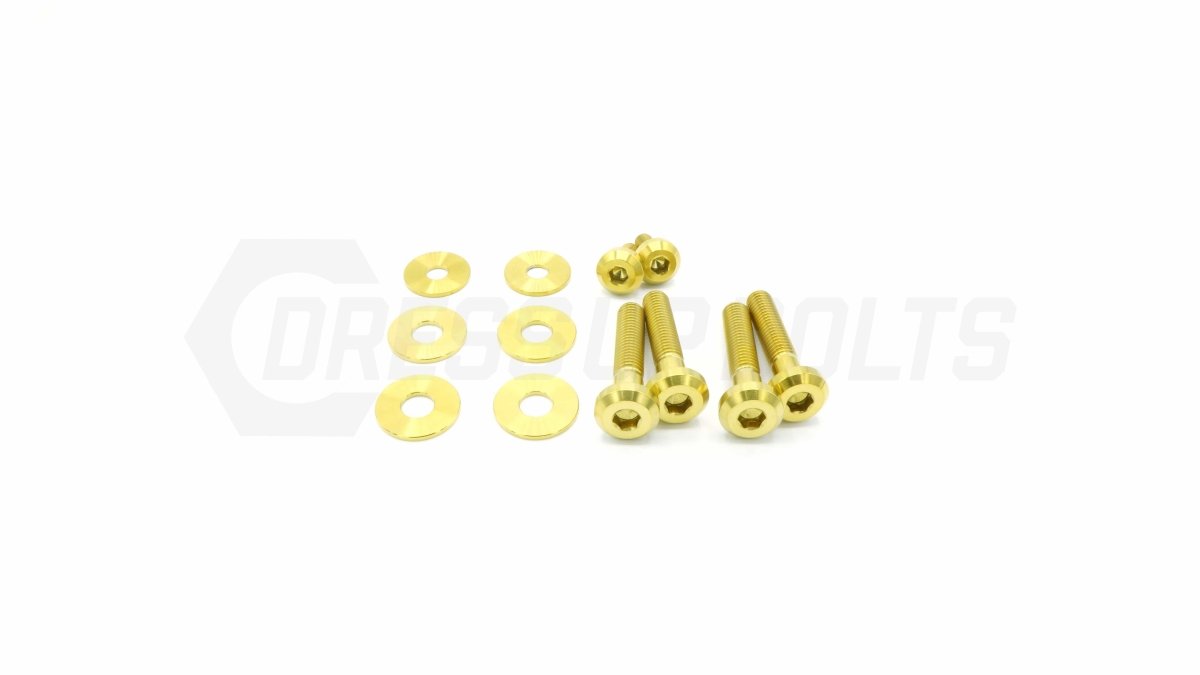 Dress Up Bolts Titanium Hardware Trunk Kit 2015-2021 WRX / 2015-2021 STI - SUB-019-Ti-GLD - Subimods.com