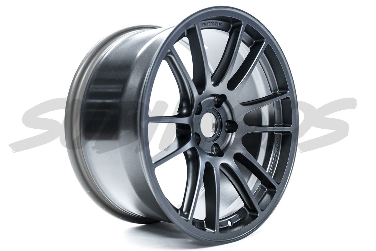 Enkei GTC01RR Matte Gunmetal 18x9.5 5x100 Wheels — Subimods.com
