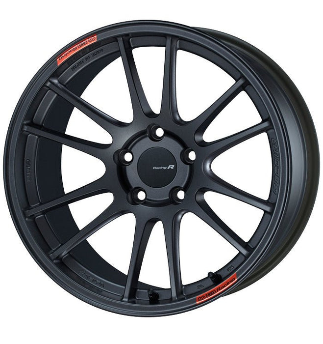 Enkei GTC01RR Matte Gunmetallic 18x9.5 5x114.3 22mm Offset - 504-895-6522GM - Subimods.com