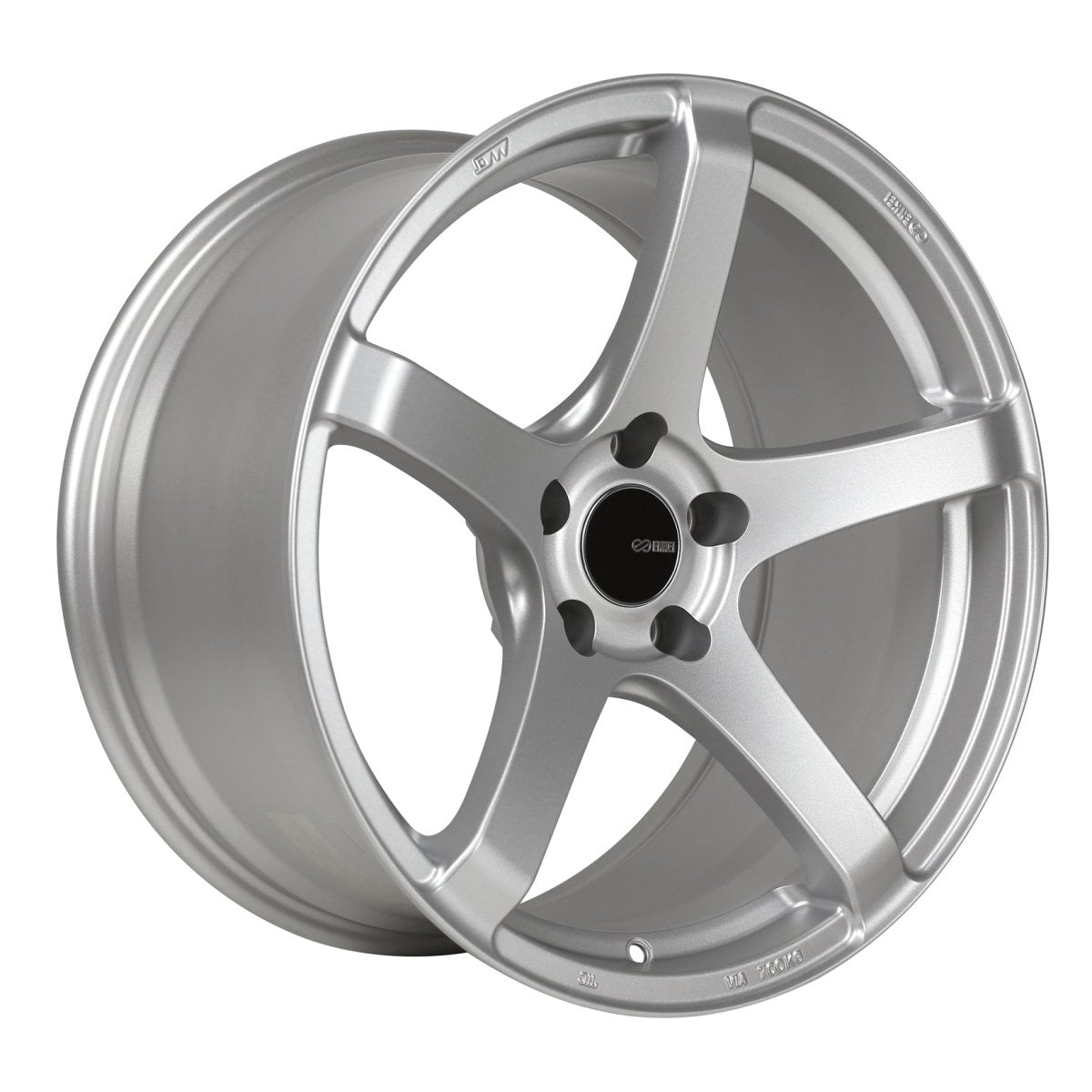 Enkei Kojin Matte Silver 18x9.5 Wheels 5x100 Offset — Subimods.com