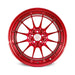 Enkei NT03+M Competition Red 18x9.5 5x100 40mm Offset - 365-895-8040RD - Subimods.com