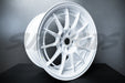 Enkei NT03+M Vanquish White 18x9.5 5x114.3 40mm Offset - 365-895-6540WP - Subimods.com