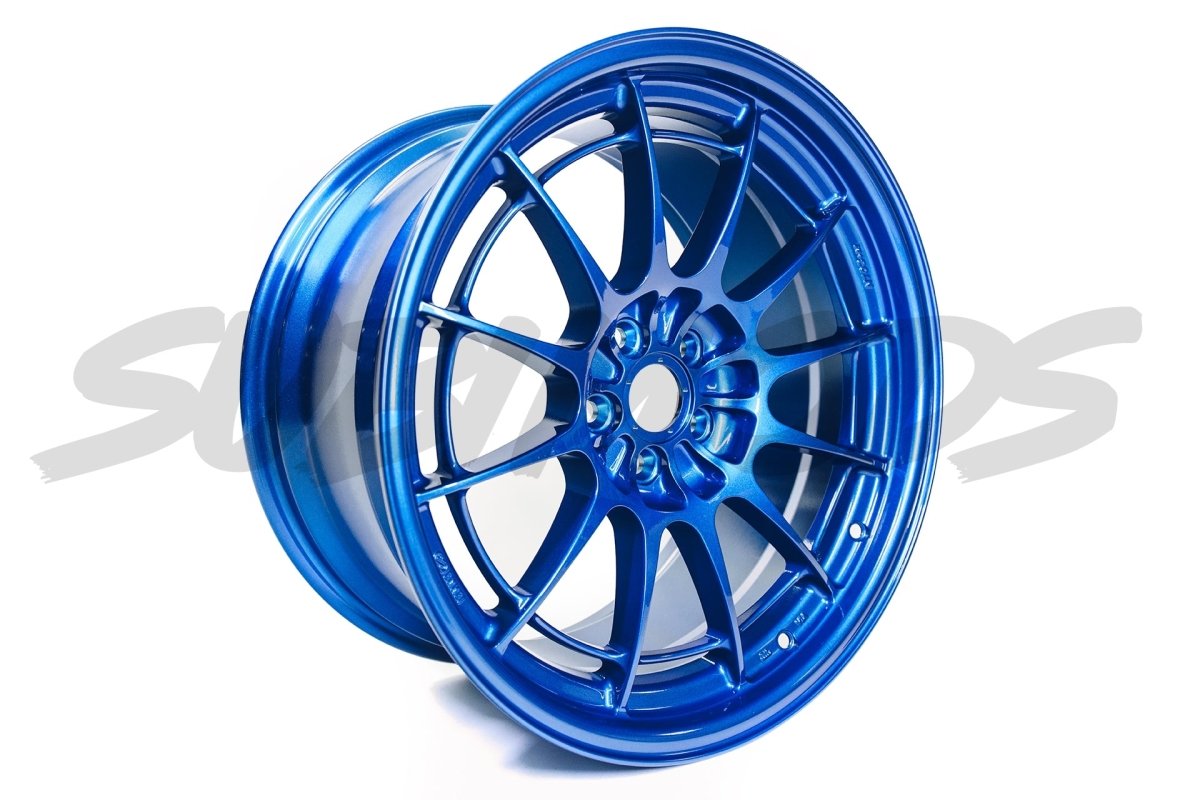 Enkei NT03+M Victory Blue 18x9.5 5x100 Wheel for Subaru WRX