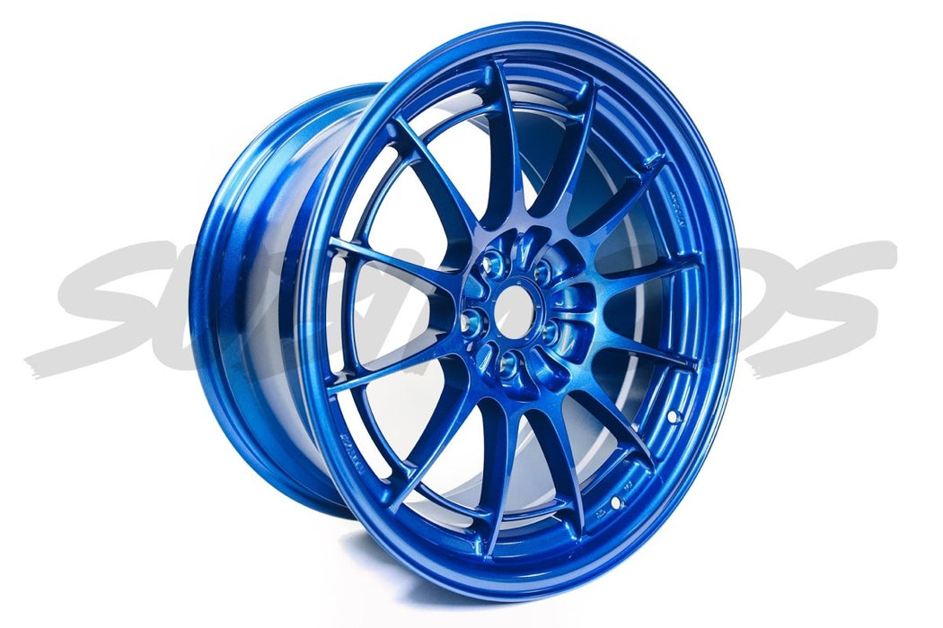 Enkei NT03+M Victory Blue 18x9.5 5x100 40mm Offset - 365-895-8040BL - Subimods.com