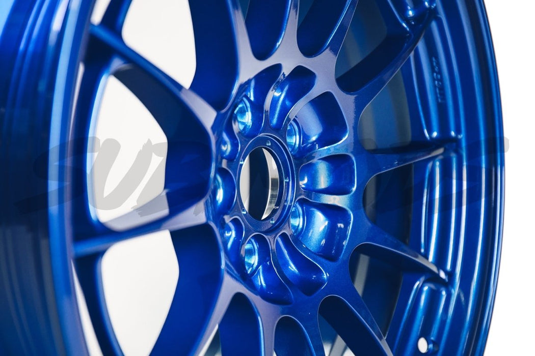 Enkei NT03+M Victory Blue 18x9.5 5x100 40mm Offset - 365-895-8040BL - Subimods.com