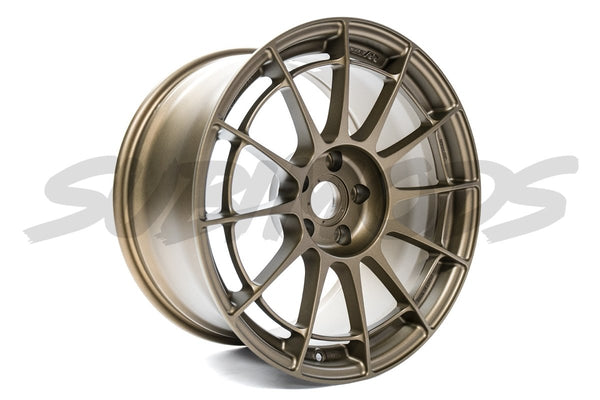 Enkei NT03RR Titanium Gold 18x9.5 Wheels for Subaru WRX STI