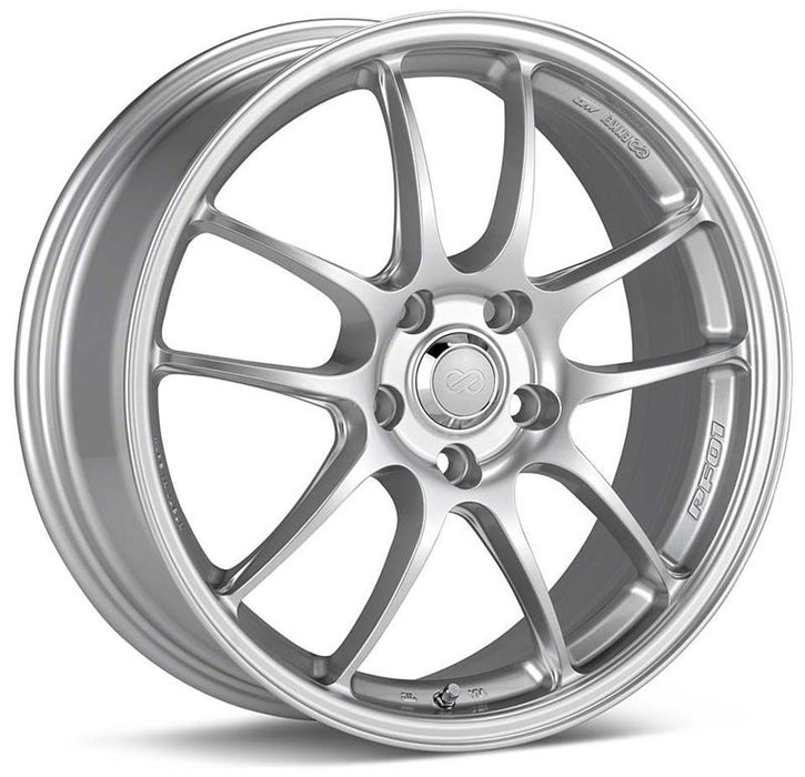 Enkei PF01 Silver 18x8.5 5x114.3 35mm Offset - 460-885-6635SP - Subimods.com