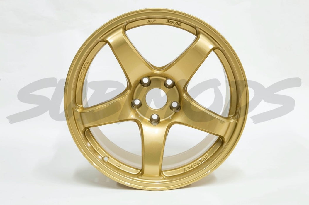 Enkei PF05 Gold 18x9.5 5x114.3 38mm Offset - 527-895-6538GG - Subimods.com