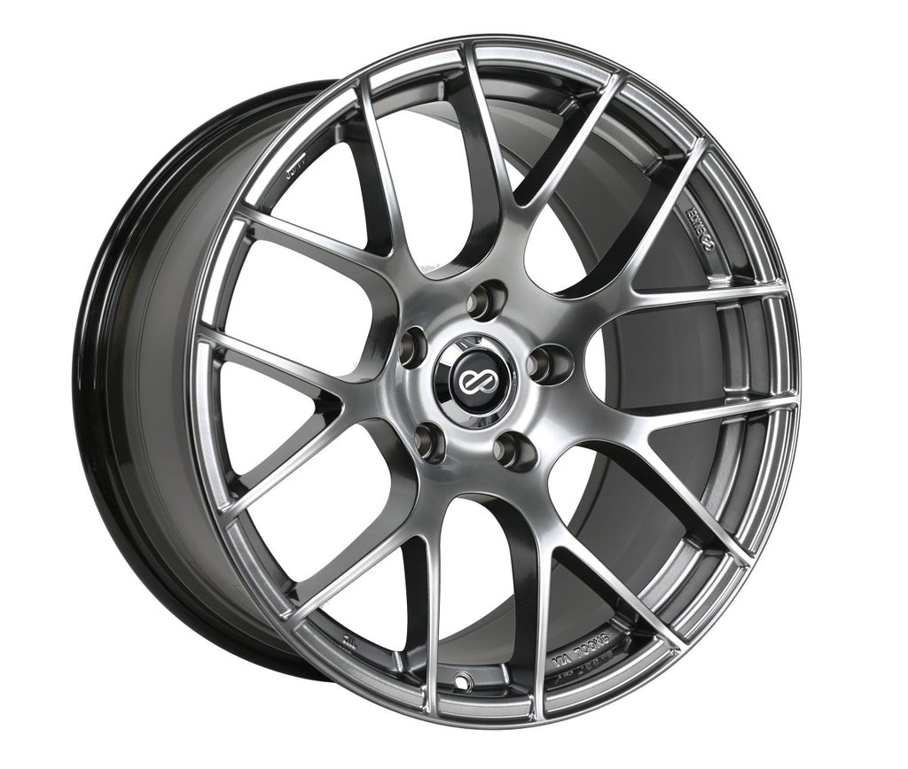 Enkei Raijin Hyper Silver 18x9.5 5x114.3 35mm Offset - Subimods.com