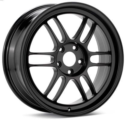 Enkei RPF1 Black 17x9 5x100 45mm Offset - 379-790-8045BK - Subimods.com