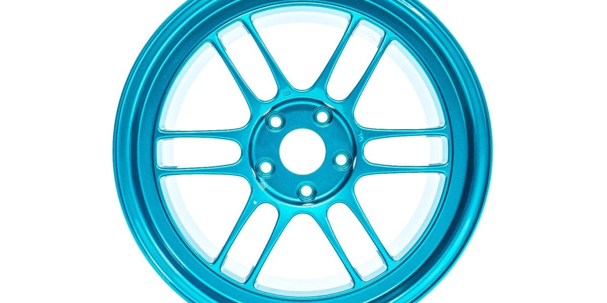 青い雲 enkei-rpf1-emerald-blue-18x95-