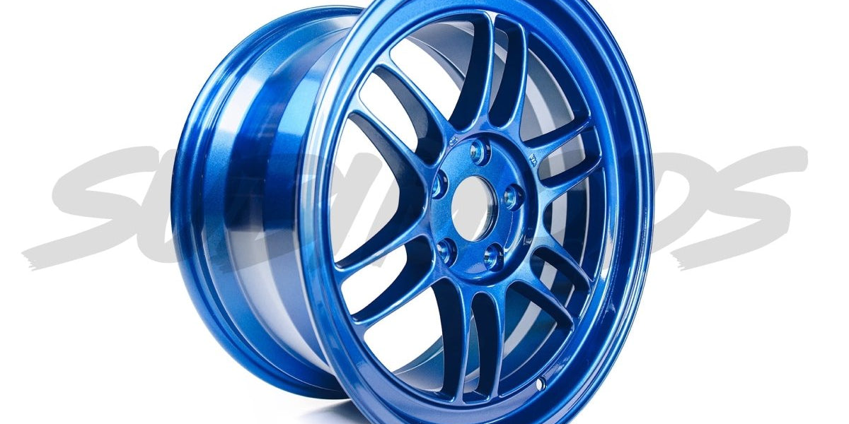 Enkei RPF1 Victory Blue 17x9 5x100 35mm Offset Wheel — Subimods.com