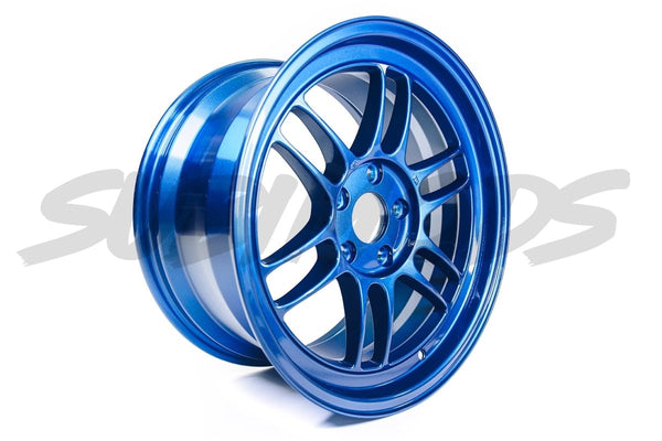 Enkei RPF1 Victory Blue 17x9 5x100 35mm Offset Wheel — Subimods.com