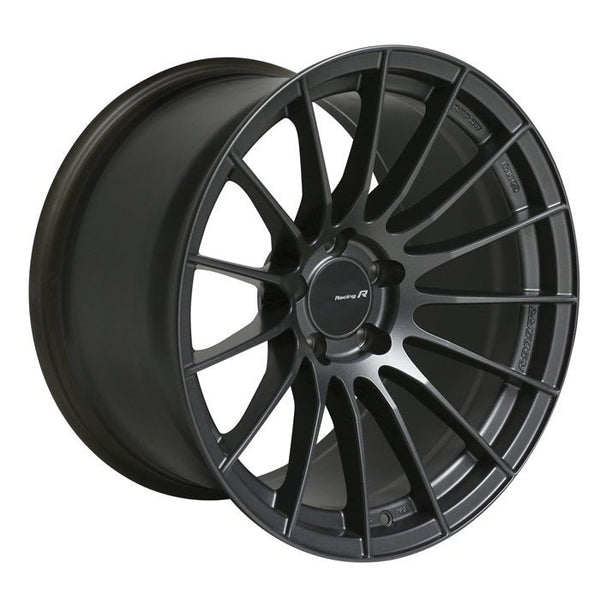 Enkei RS05-RR Matte Gunmetal Wheels 18x8.5 5x100 42mm Offset