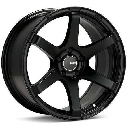 Enkei T6S Matte Black 18x9.5 5x100 45mm Offset - Subimods.com