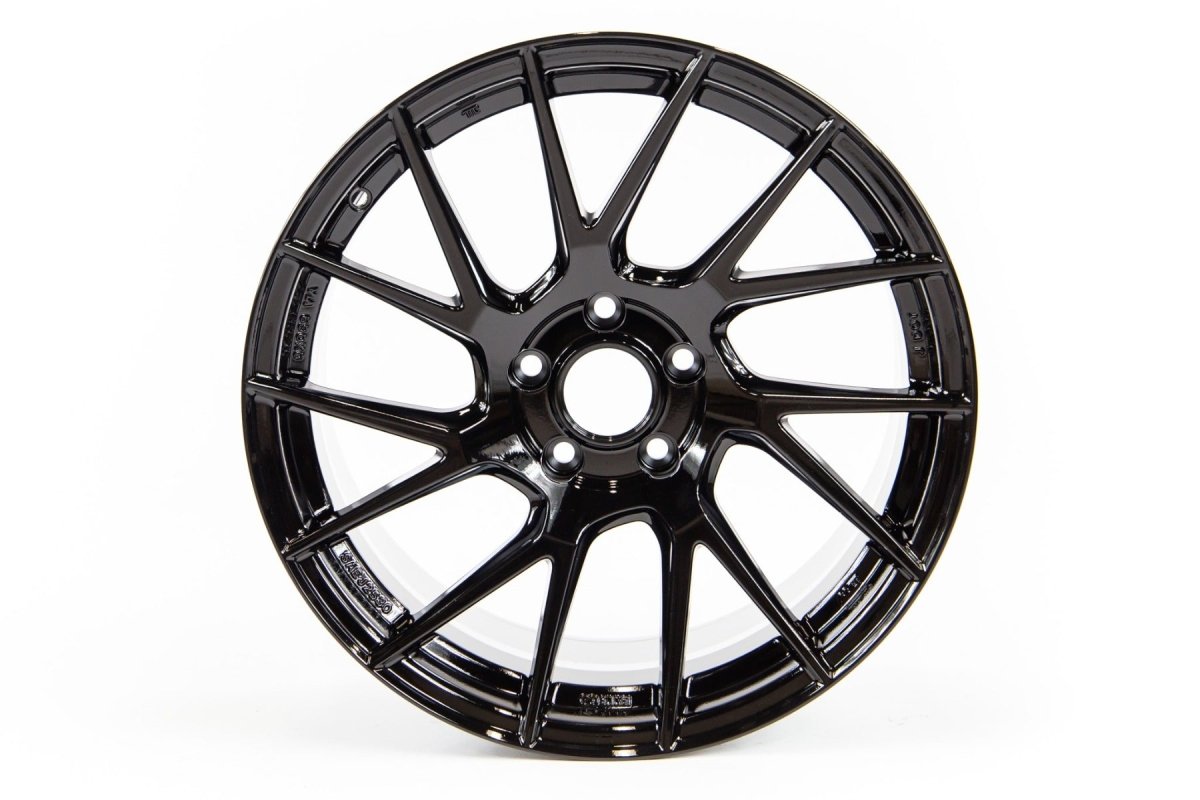 Enkei TM7 17x9.0 5x100 45mm Offset 72.6mm Bore Gloss Black Wheel main image 1