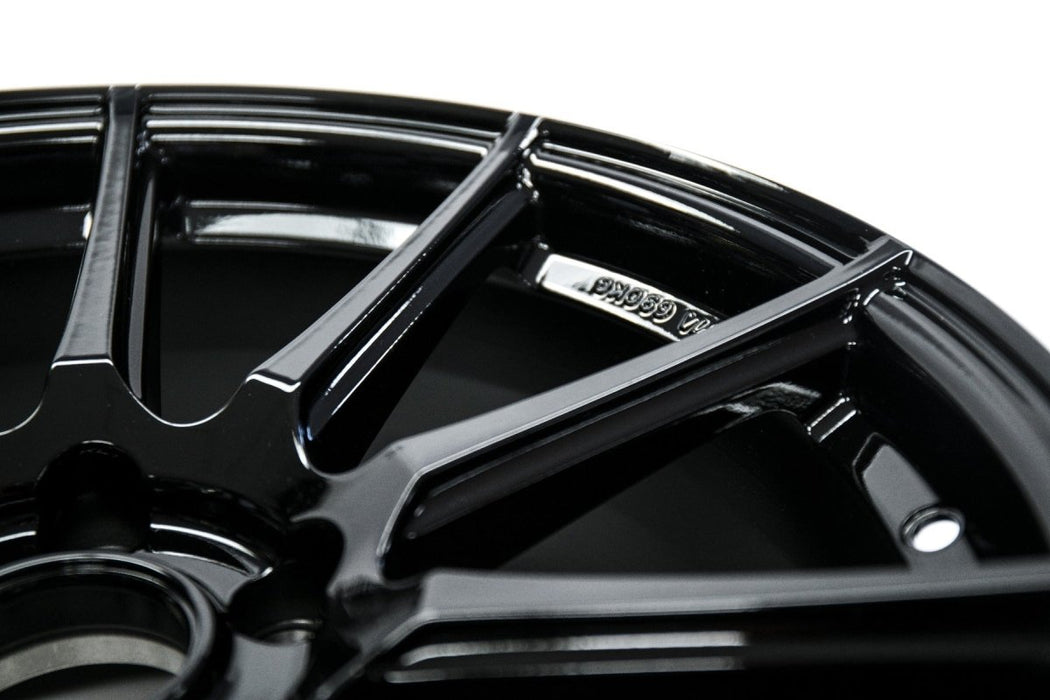 Enkei TS-10 Gloss Black 18x9.5 5x114.3 35mm Offset - 499-895-6535BK - Subimods.com