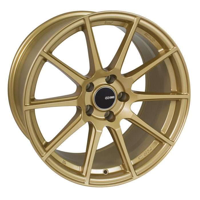 Enkei TS-10 Gold 17x8 5x100 45mm Offset - 499-780-8045GG - Subimods.com