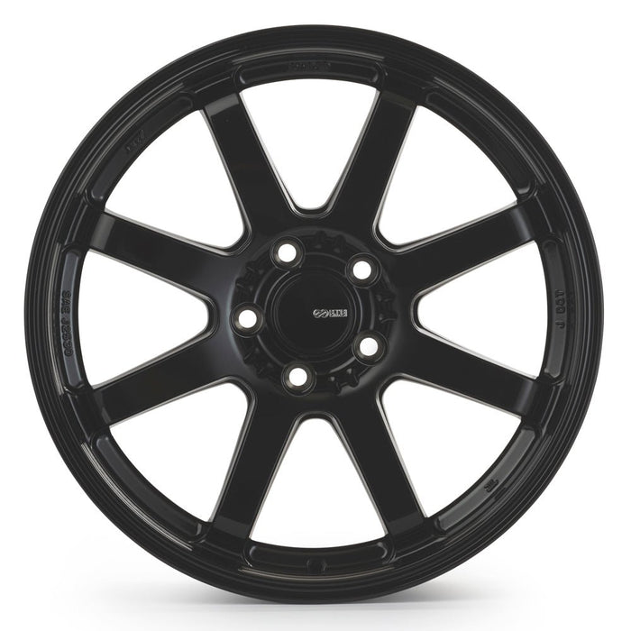 Enkei Vanquish Gloss Black 18x9.5 5x114.3 38mm Offset - 546-895-6538BK - Subimods.com