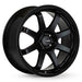 Enkei Vanquish Gloss Black 18x9.5 5x114.3 38mm Offset - 546-895-6538BK - Subimods.com