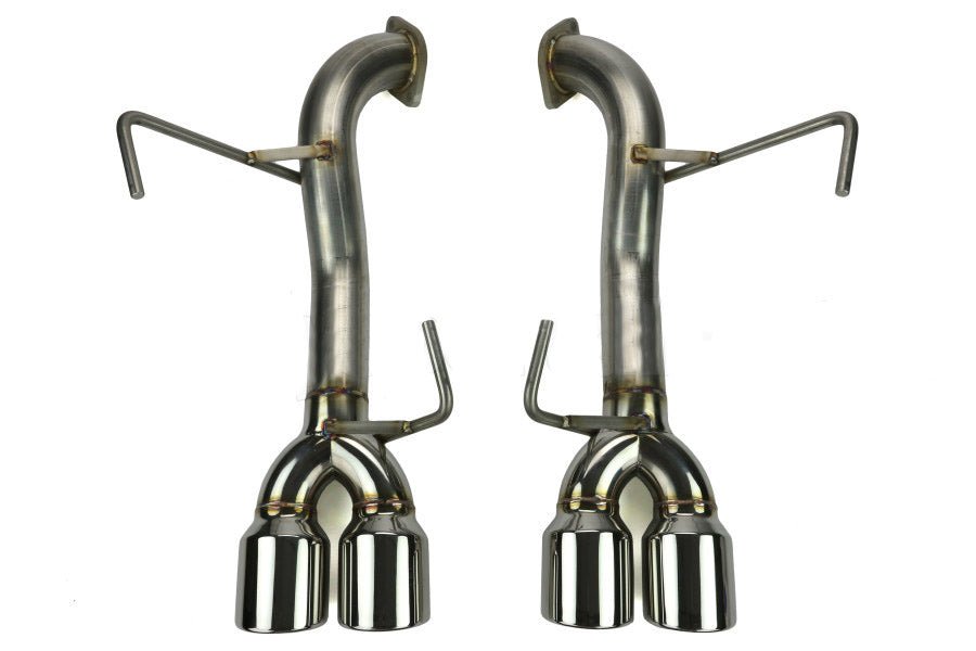 ETS Axle Back Exhaust Stainless Steel Tips w/ No Muffler 20152021 WRX