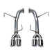 ETS Extreme Axle Back Double Wall Polished Tips 2022 - 2024 WRX - 200-60-EXH-101 - Subimods.com