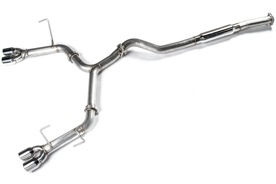 ETS Extreme Catback Exhaust Resonated Stainless Steel Tips 2015-2021 WRX / 2015-2021 STI - 200-30-EXH-009 - Subimods.com