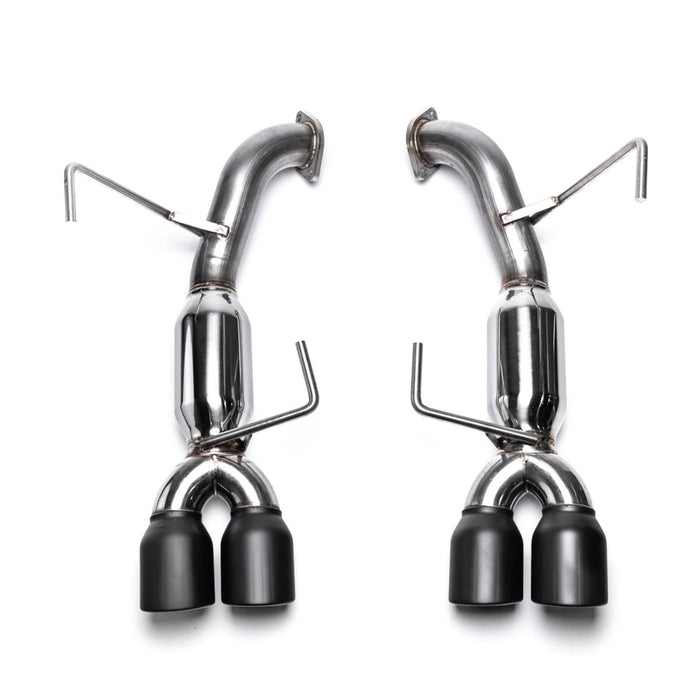 ETS Muffled Axle Back Double Wall Stealth Black Tips 2022 - 2024 WRX - 200-60-EXH-106 - Subimods.com