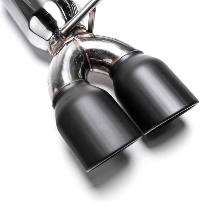 ETS Muffled Axle Back Double Wall Stealth Black Tips 2022 - 2024 WRX - 200-60-EXH-106 - Subimods.com