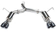 ETS Quiet Catback Exhaust Non Resonated Stealth Black Tips 2015-2021 WRX / 2015-2021 STI - 200-30-EXH-028 - Subimods.com