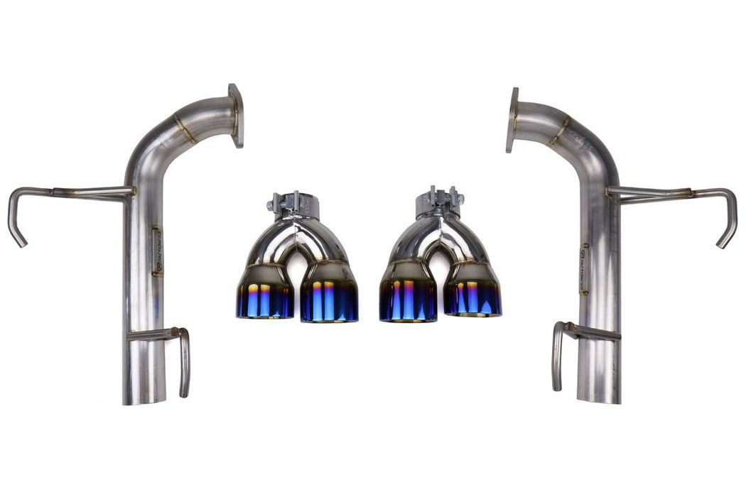 FactionFab Axle Back Exhaust Burnt Tip 2019-2021 STI - 1.10228.2 - Subimods.com