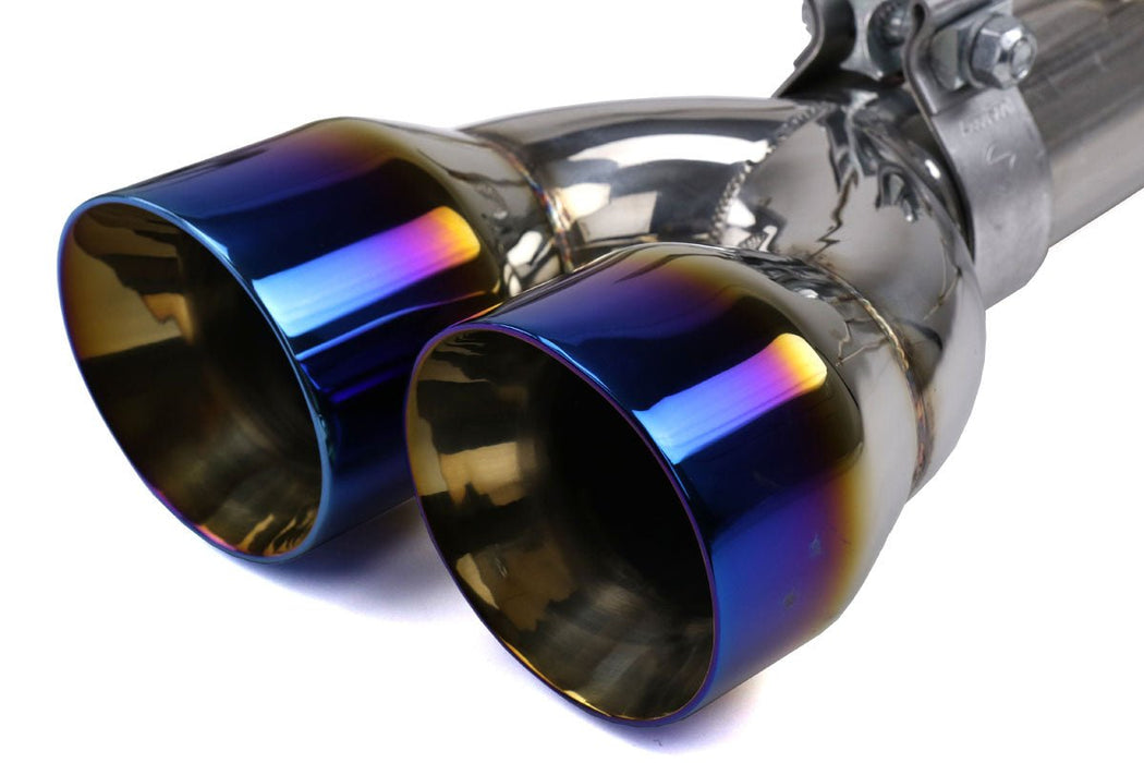 FactionFab Axle Back Exhaust Burnt Tip 2019-2021 STI - 1.10228.2 - Subimods.com