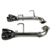 FactionFab Axle Back Exhaust w/ Onyx Black Tip 2011-2014 WRX Sedan / 2011-2014 STI Sedan - 1.10111.3 - Subimods.com