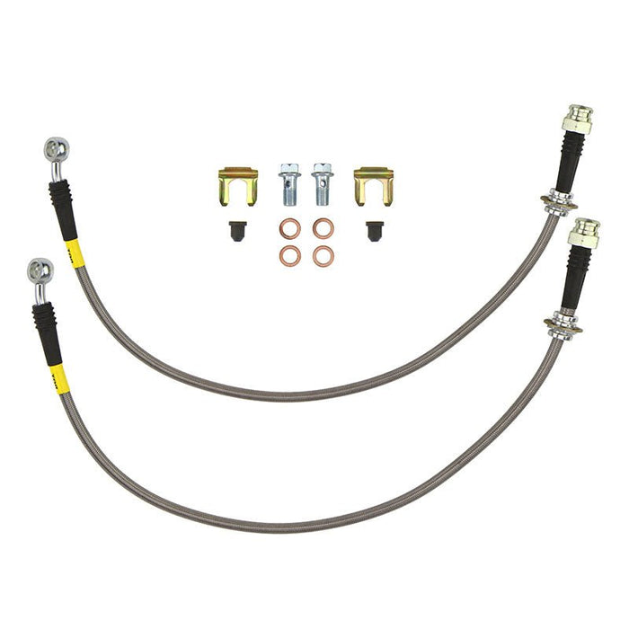 FactionFab Rear Stainless Steel Brake Lines 1993-2001 Impreza with Disk Brakes - 1.10100.1 - Subimods.com