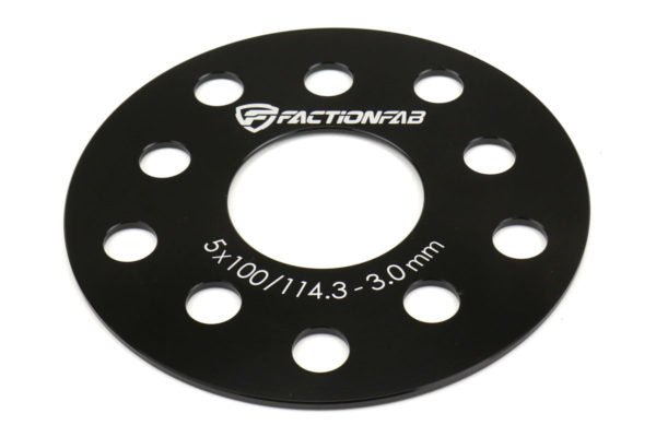 FactionFab Slip On Wheel Spacer Pair 5mm 5x114.3 / 5x100 - 1.10215.2 - Subimods.com