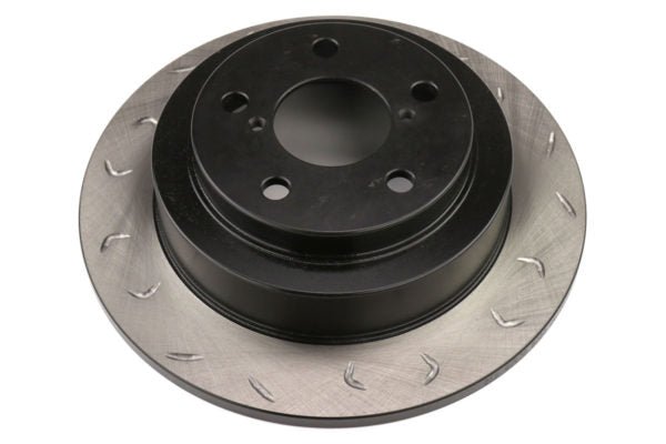 FactionFab Slotted Hook Style Rear Rotor w/ E-Coating 2002-2005 WRX - 1.10035.1 - Subimods.com