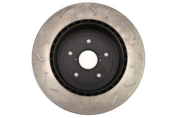 FactionFab Slotted Hook Style Rear Rotor w/ E-Coating 2005-2007 STI - 1.10042.1 - Subimods.com