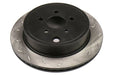 FactionFab Slotted Hook Style Rear Rotor w/ E-Coating 2013-2021 BRZ / FRS / 86 Vented Discs - 1.10038.1 - Subimods.com