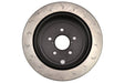 FactionFab Slotted Hook Style Rear Rotor w/ E-Coating 2013-2021 BRZ / FRS / 86 Vented Discs - 1.10038.1 - Subimods.com