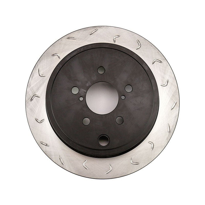 FactionFab Slotted Hook Style Rear Rotor w/ E-Coating 2013-2021 BRZ / FRS / 86 Vented Discs - 1.10038.1 - Subimods.com