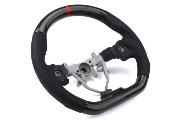 FactionFab Steering Wheel Carbon and Leather 2008-2014 WRX / 2008-2014 STI - 1.10205.4 - Subimods.com