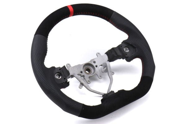 FactionFab Steering Wheel Leather and Suede 2008-2014 WRX / 2008-2014 STI - 1.10205.2 - Subimods.com